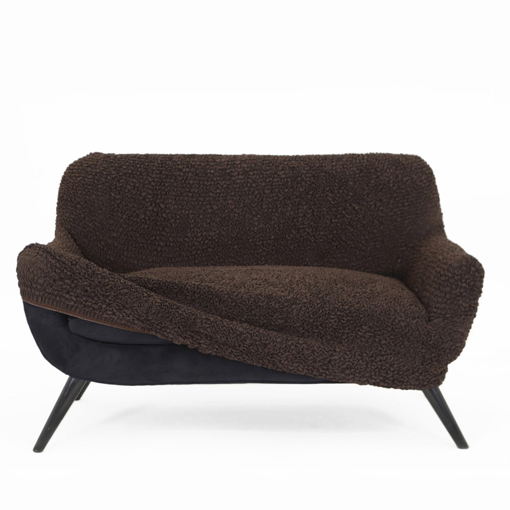 Microfibra - Funda Sofa 2 cuerpos Dark Chocolate