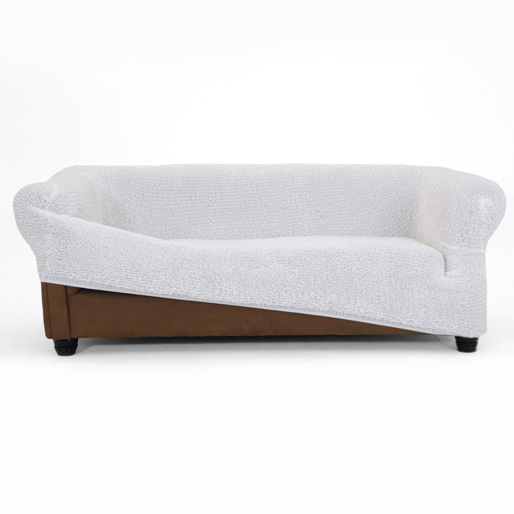 Microfibra - Funda Sofa 3 cuerpos White