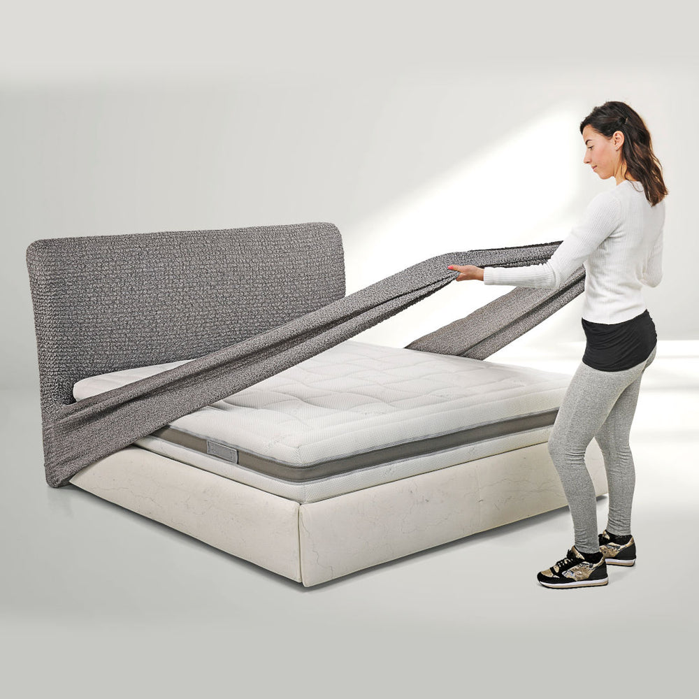 Microfibra - Funda Cama King Bordeaux