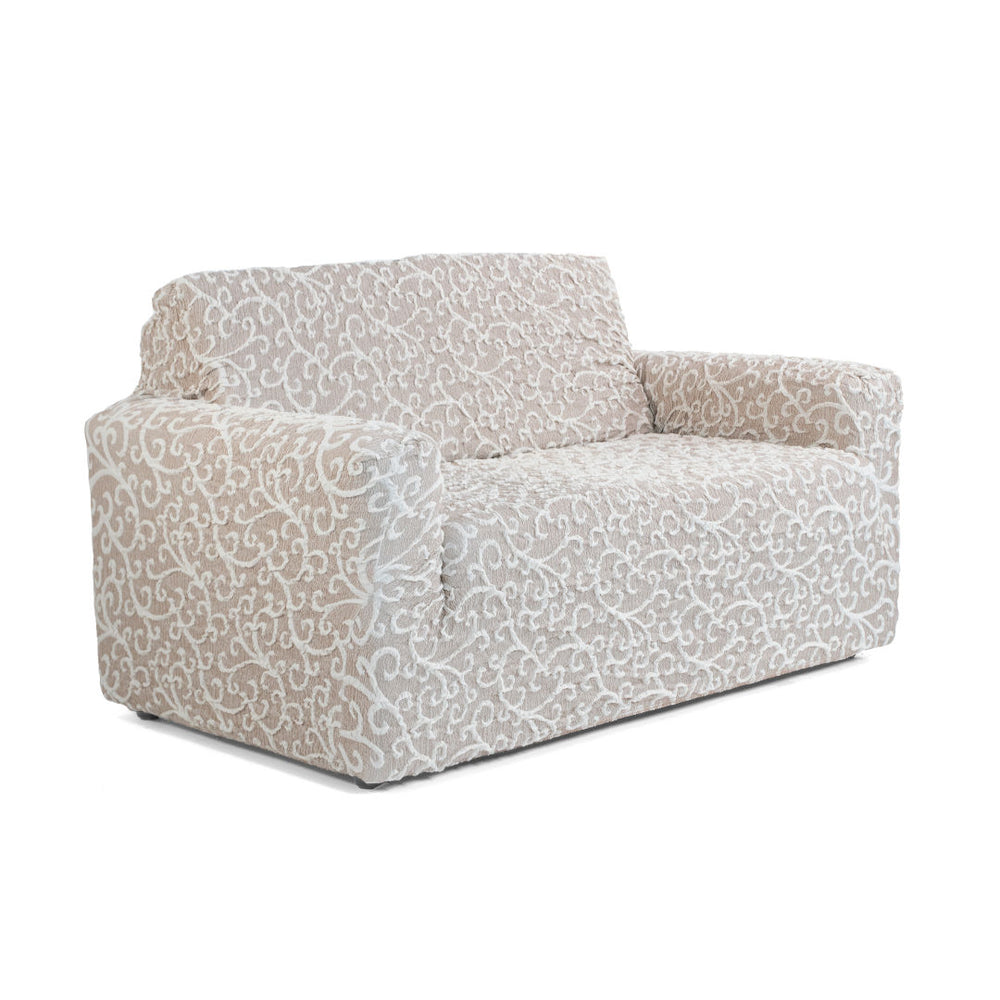 Jacquard 3D - Funda Sofa 2 cuerpos Arabesco
