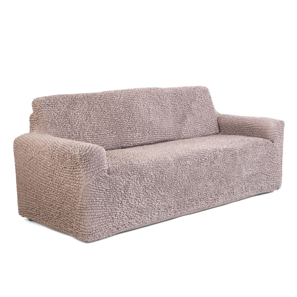 Microfibra - Funda Sofa 3 cuerpos Capuccino