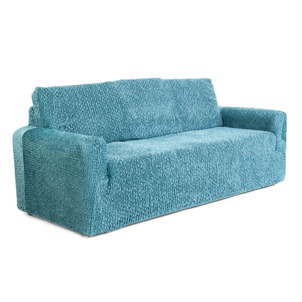 Velvet - Funda Sofa 3 cuerpos Green Emerald
