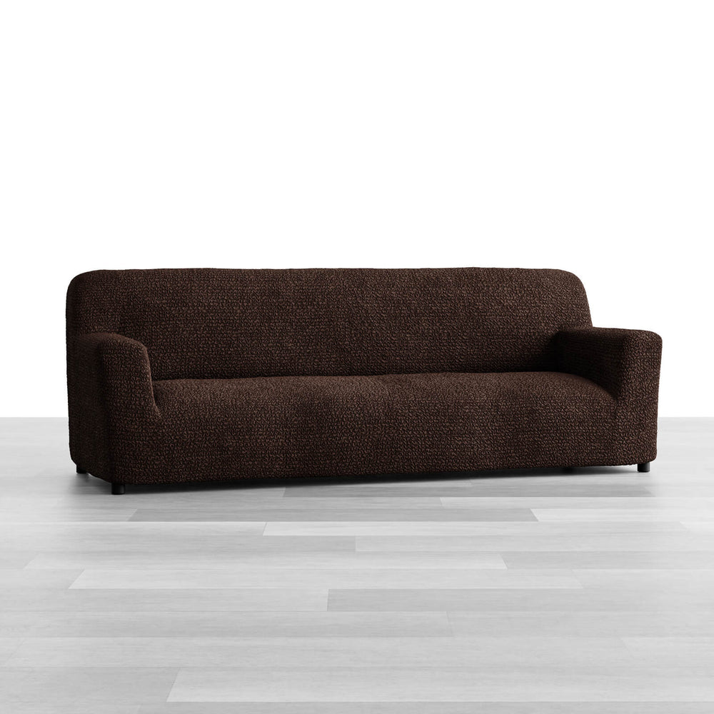 Microfibra - Funda Sofa 4 cuerpos Dark Chocolate