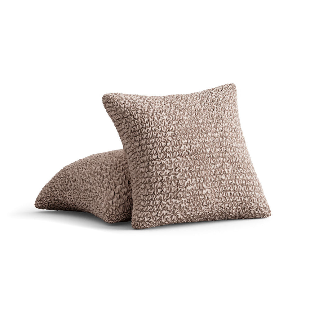 Microfibra - 2 Fundas Cojines Turtledove