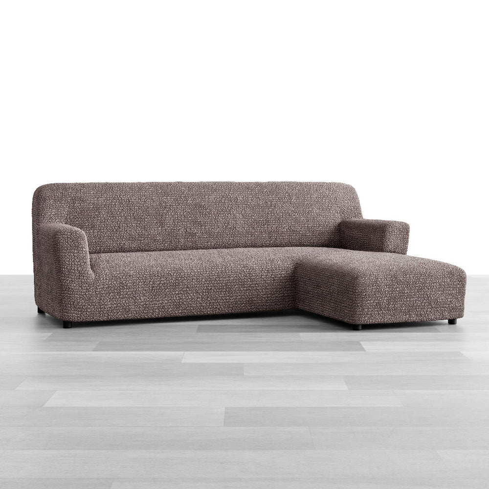 Microfibra - Funda Sofa L Derecho Capuccino