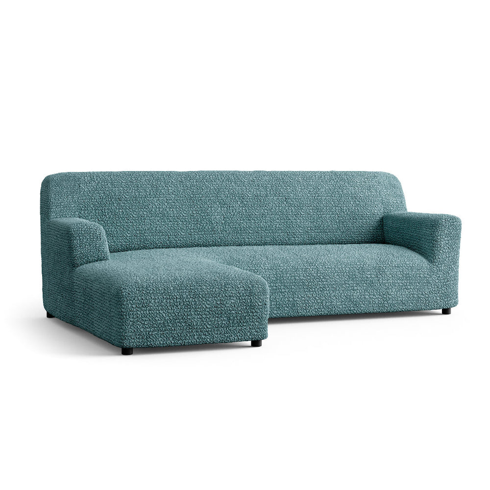 Microfibra - Funda Sofa L Izquierdo Green Emerald