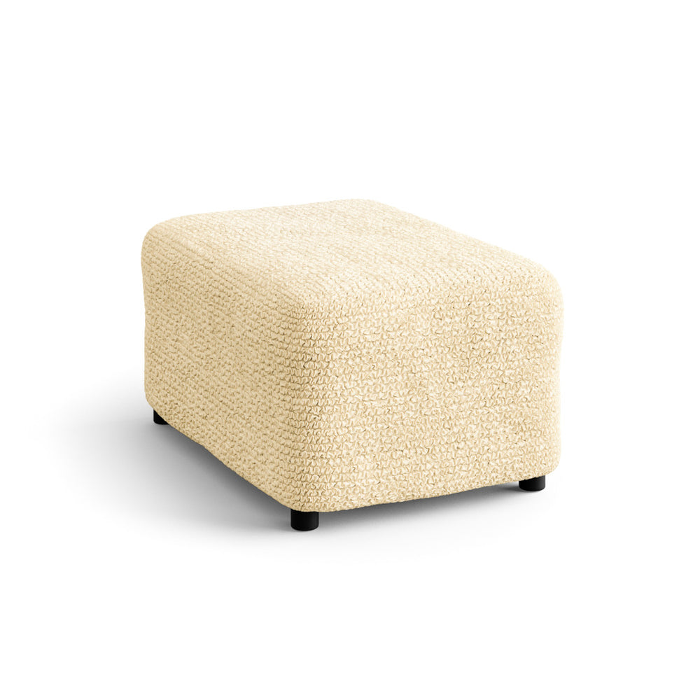 Microfibra - Funda Ottomana Vanilla