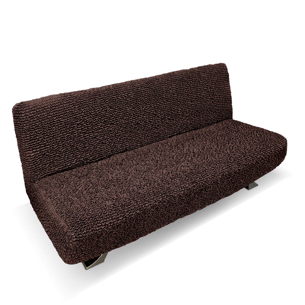 Microfibra - Funda Futon Dark Chocolate