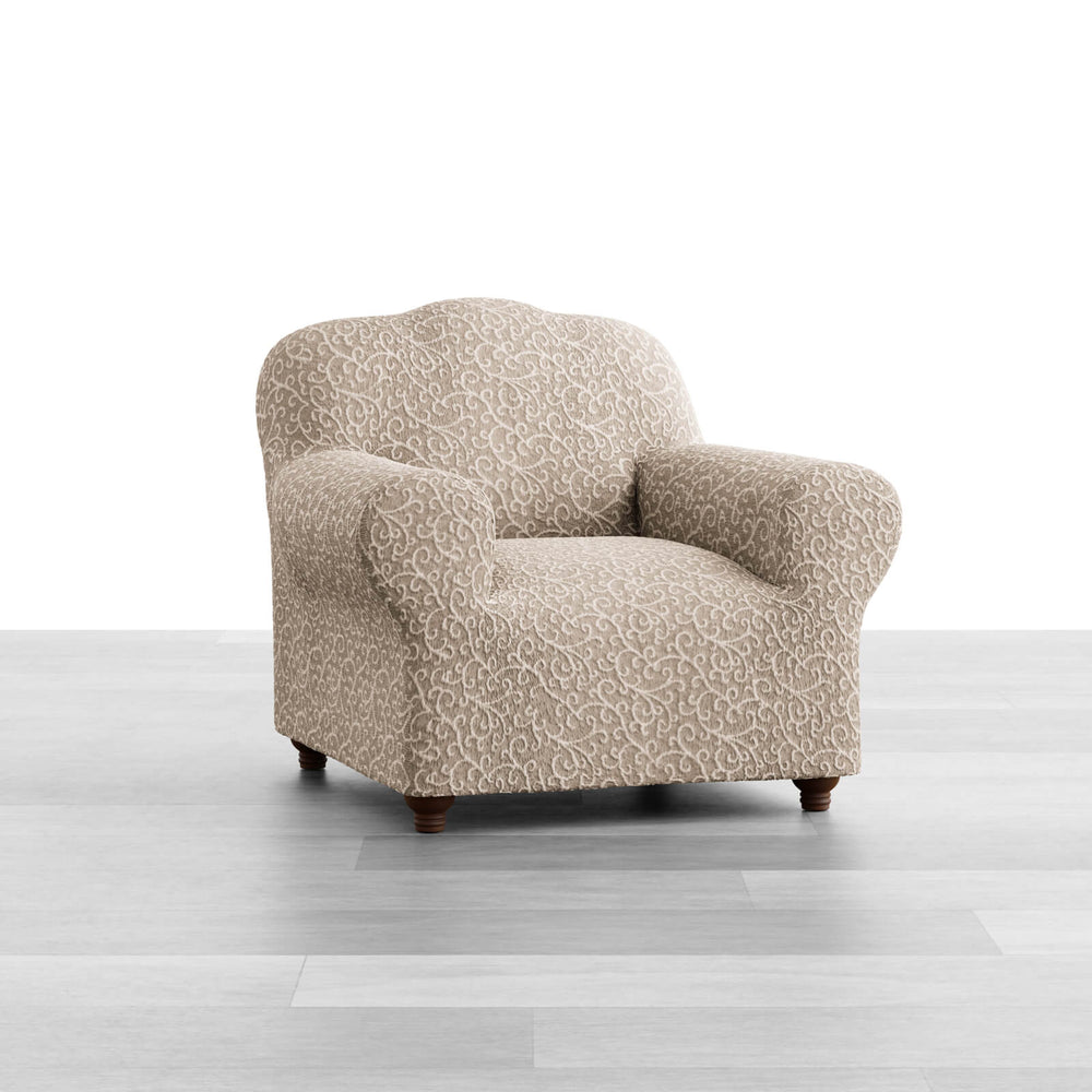 Jacquard 3D - Funda Sillon Arabesco