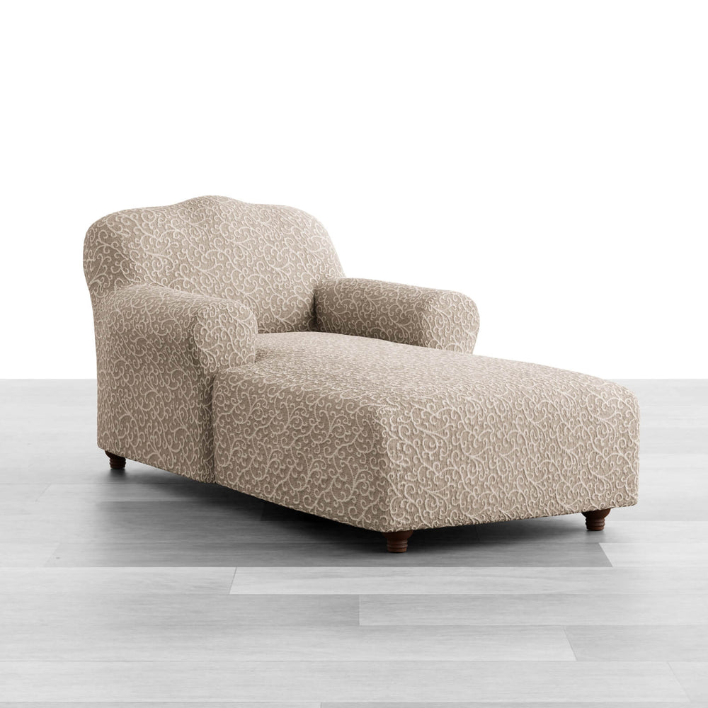 Jacquard 3D - Funda Chaise Lounge Arabesco