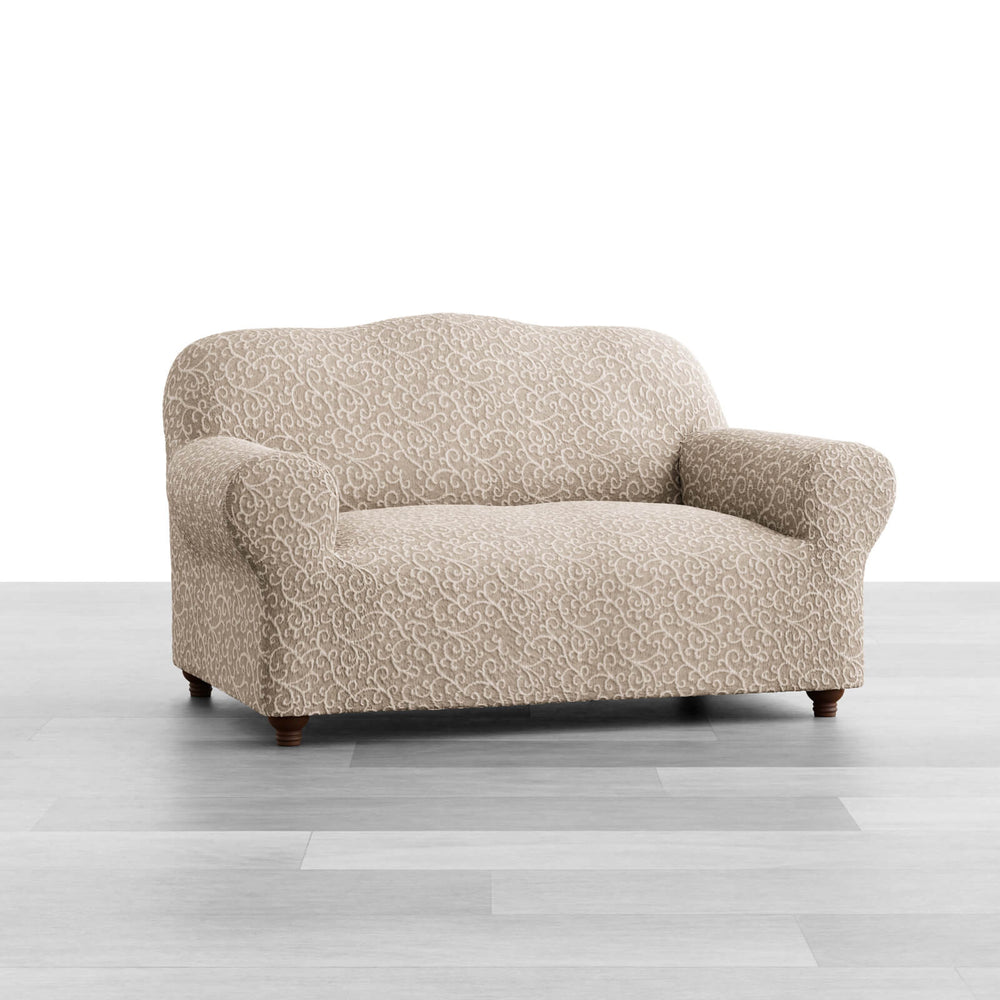 Jacquard 3D - Funda Sofa 2 cuerpos Arabesco