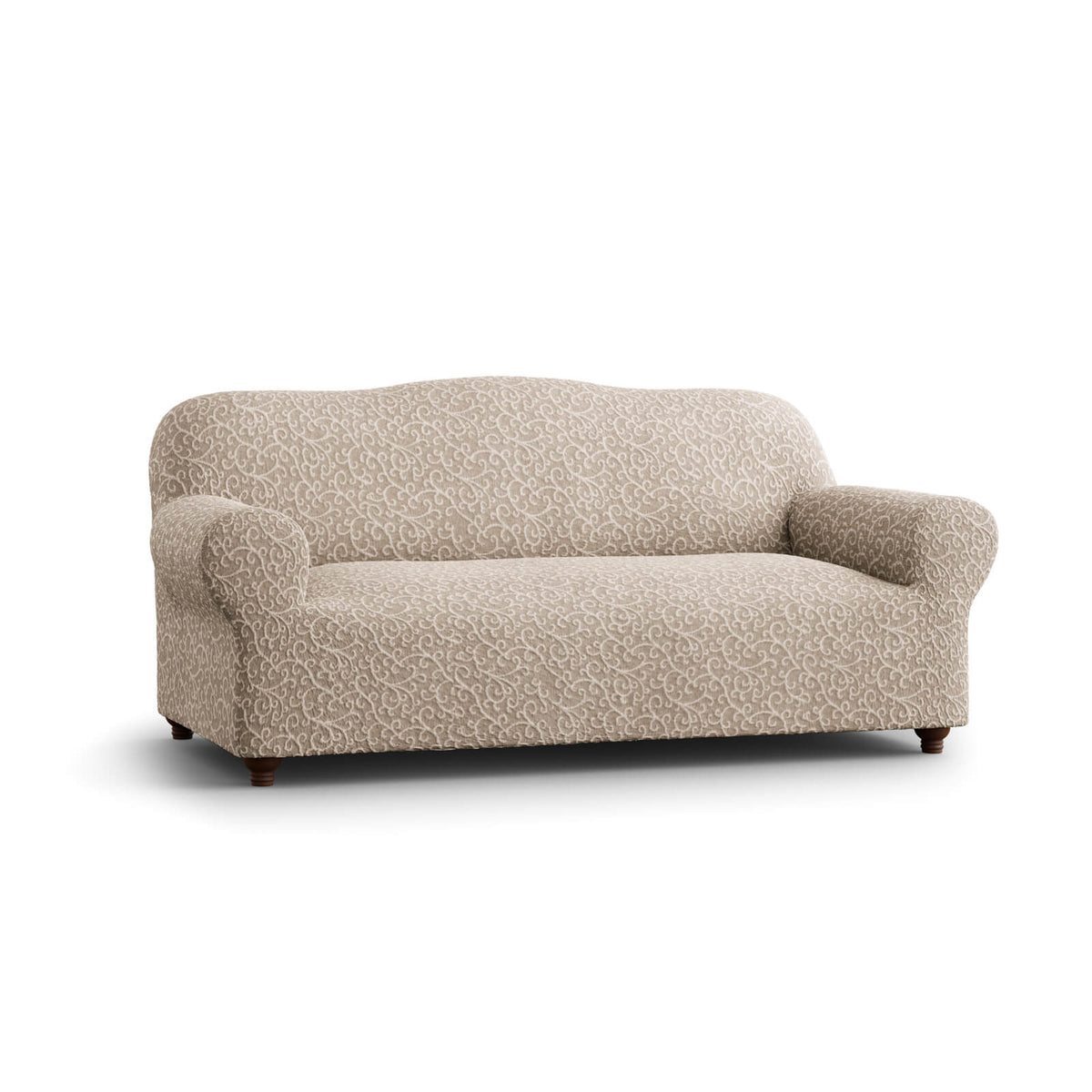 Jacquard 3D - Funda Sofa 3 cuerpos Arabesco