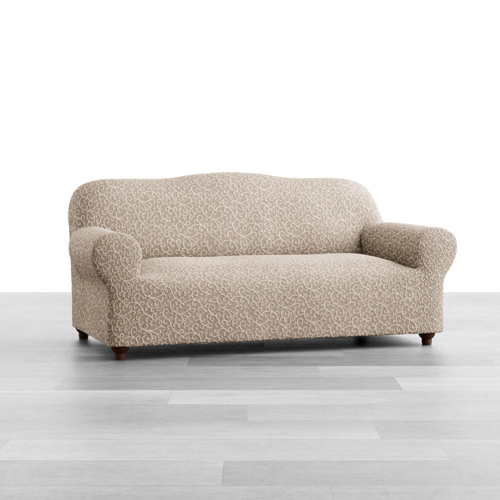 Jacquard 3D - Funda Sofa 3 cuerpos Arabesco
