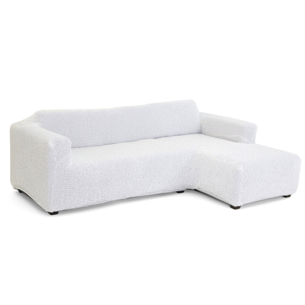Microfibra - Funda Sofa L Derecho White