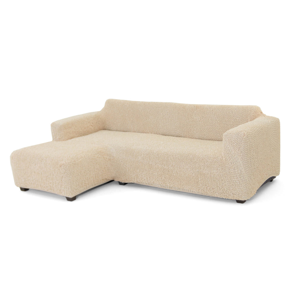 Microfibra - Funda Sofa L Izquierdo Vanilla