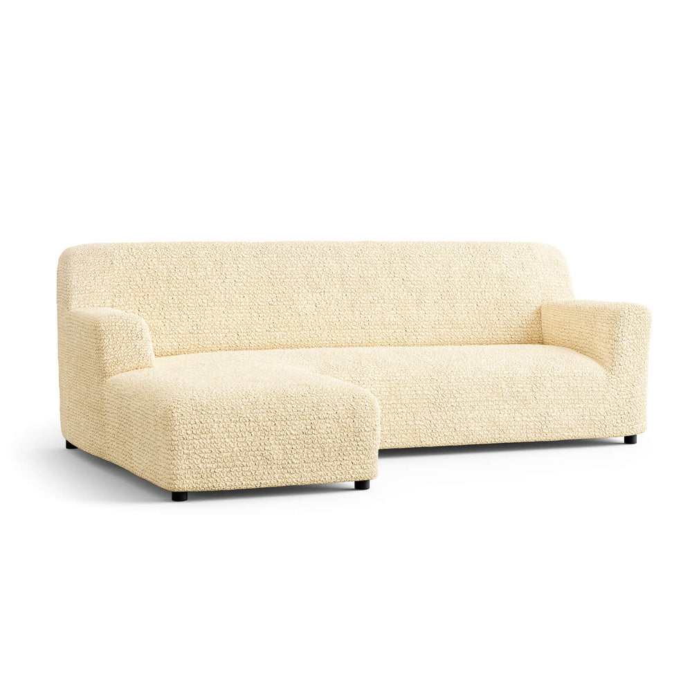 Microfibra - Funda Sofa L Izquierdo Vanilla