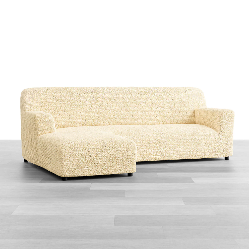 Microfibra - Funda Sofa L Izquierdo Vanilla