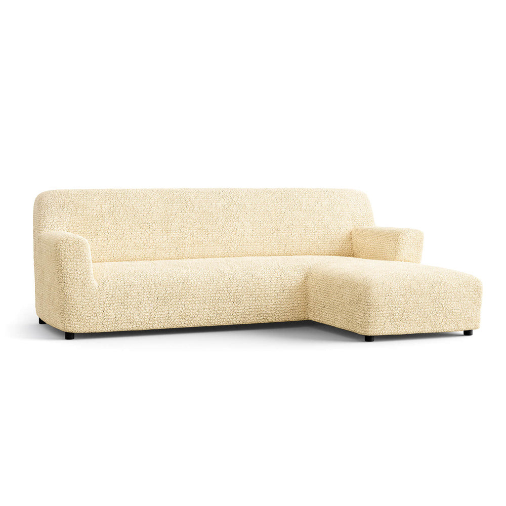 Microfibra - Funda Sofa L Derecho Vanilla