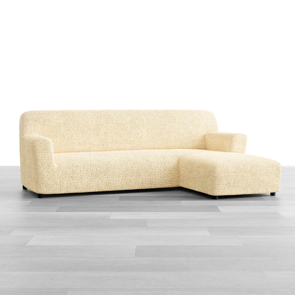 Microfibra - Funda Sofa L Derecho Vanilla
