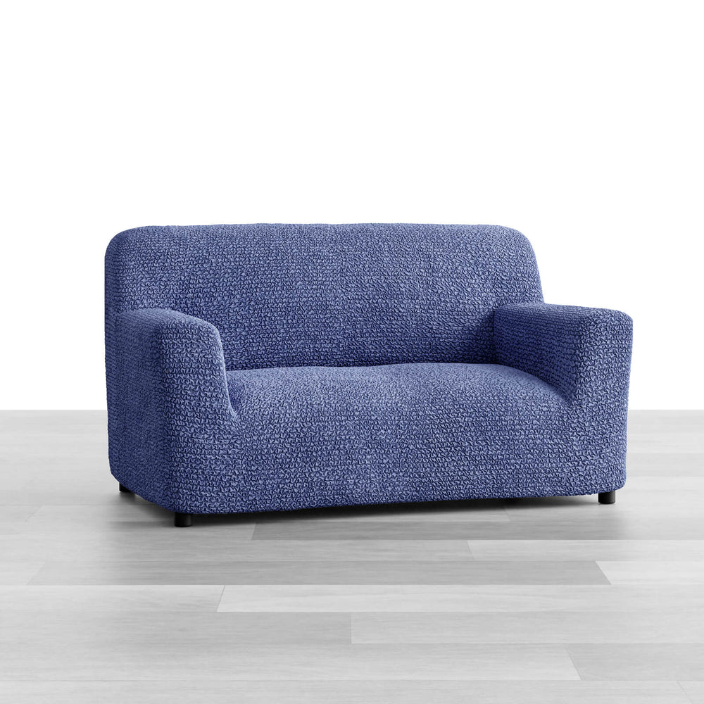 Microfibra - Funda Sofa 2 cuerpos Blue