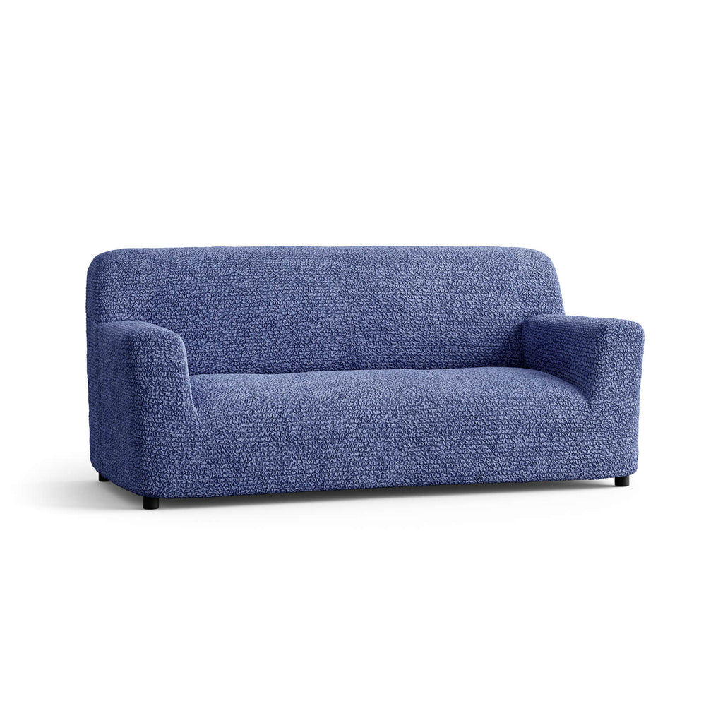 Microfibra - Funda Sofa 3 cuerpos Blue