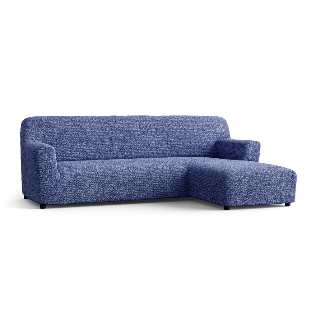 Microfibra - Funda Sofa L Derecho Blue