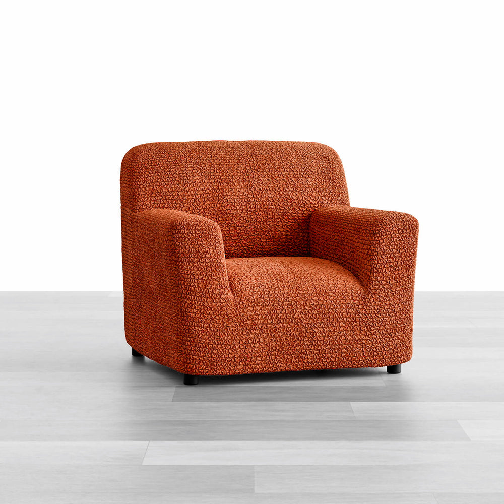 Microfibra - Funda Sillon Terracota