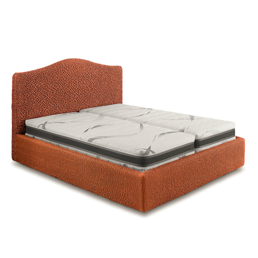 Microfibra - Funda Cama King Terracota