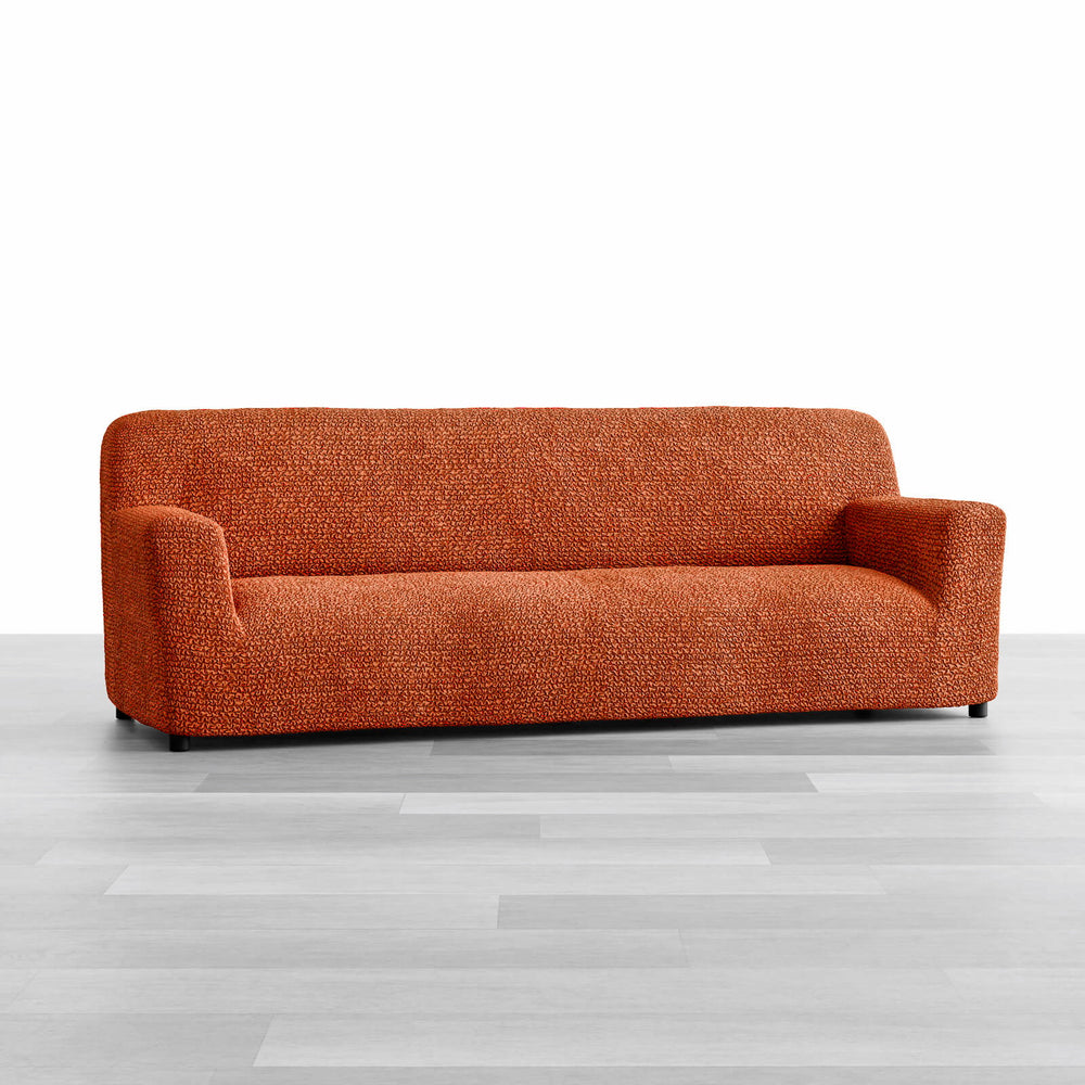 Microfibra - Funda Sofa 4 cuerpos Terracota