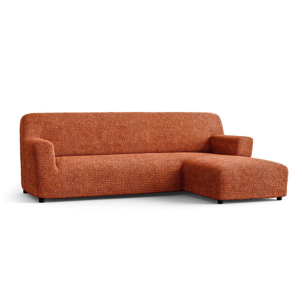 Microfibra - Funda Sofa L Derecho Terracota