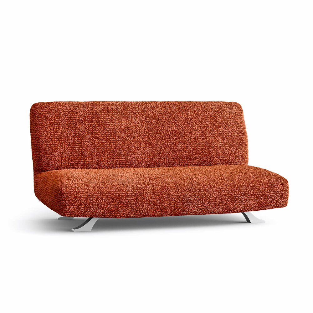 Microfibra - Funda Futon Terracota