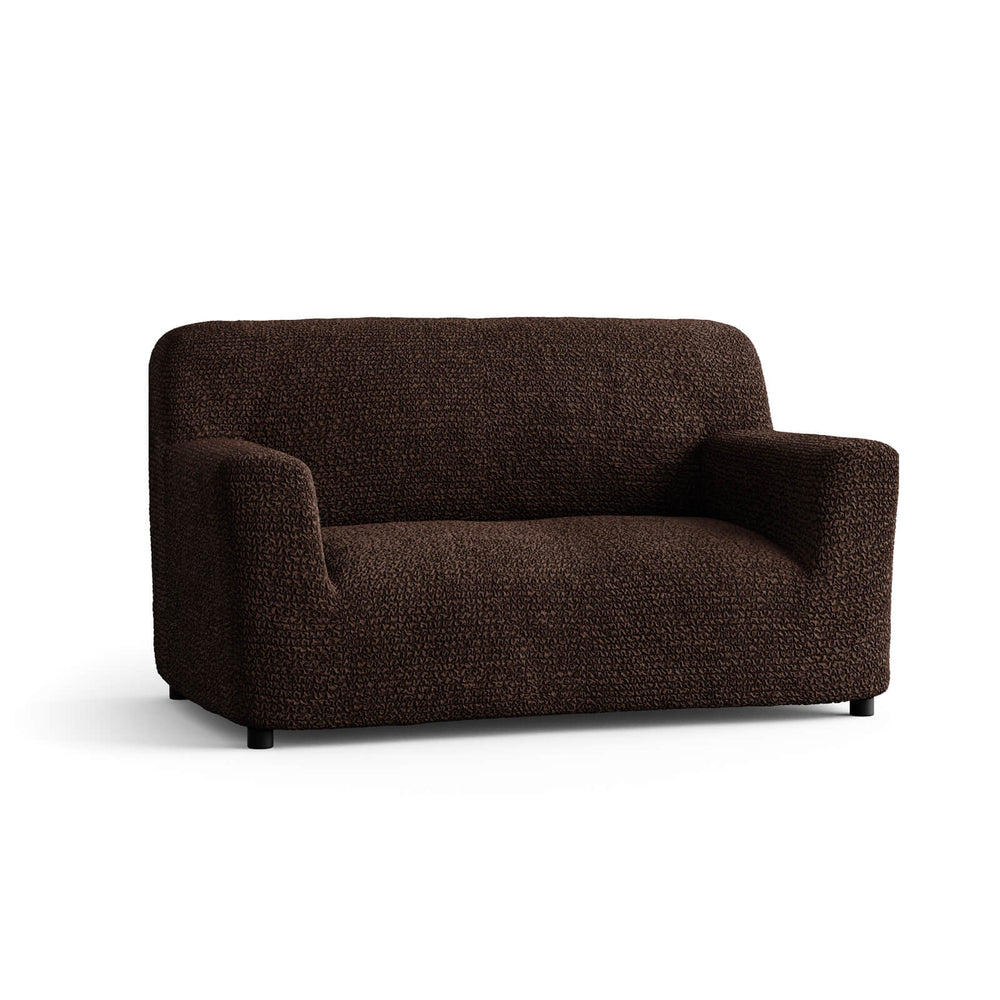 Microfibra - Funda Sofa 2 cuerpos Dark Chocolate