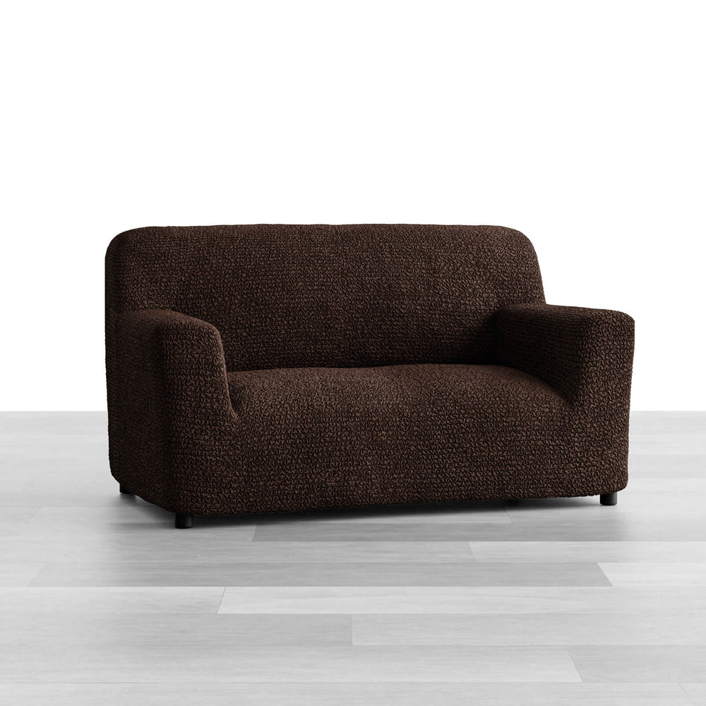 Microfibra - Funda Sofa 2 cuerpos Dark Chocolate