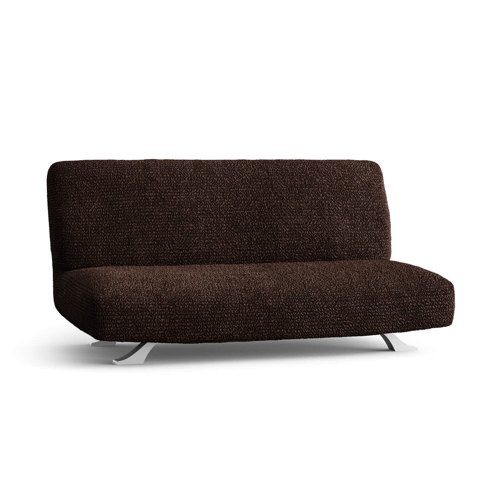 Microfibra - Funda Futon Dark Chocolate