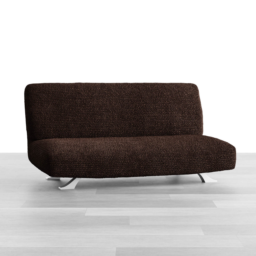 Microfibra - Funda Futon Dark Chocolate