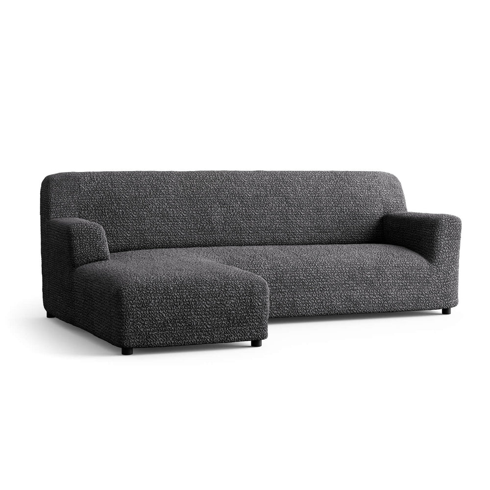 Microfibra - Funda Sofa L Izquierdo Charcoal