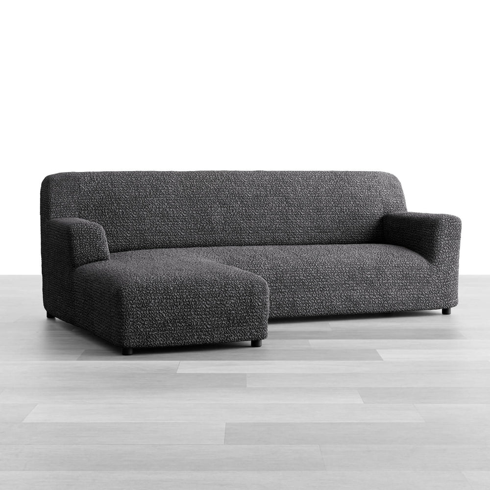Microfibra - Funda Sofa L Izquierdo Charcoal
