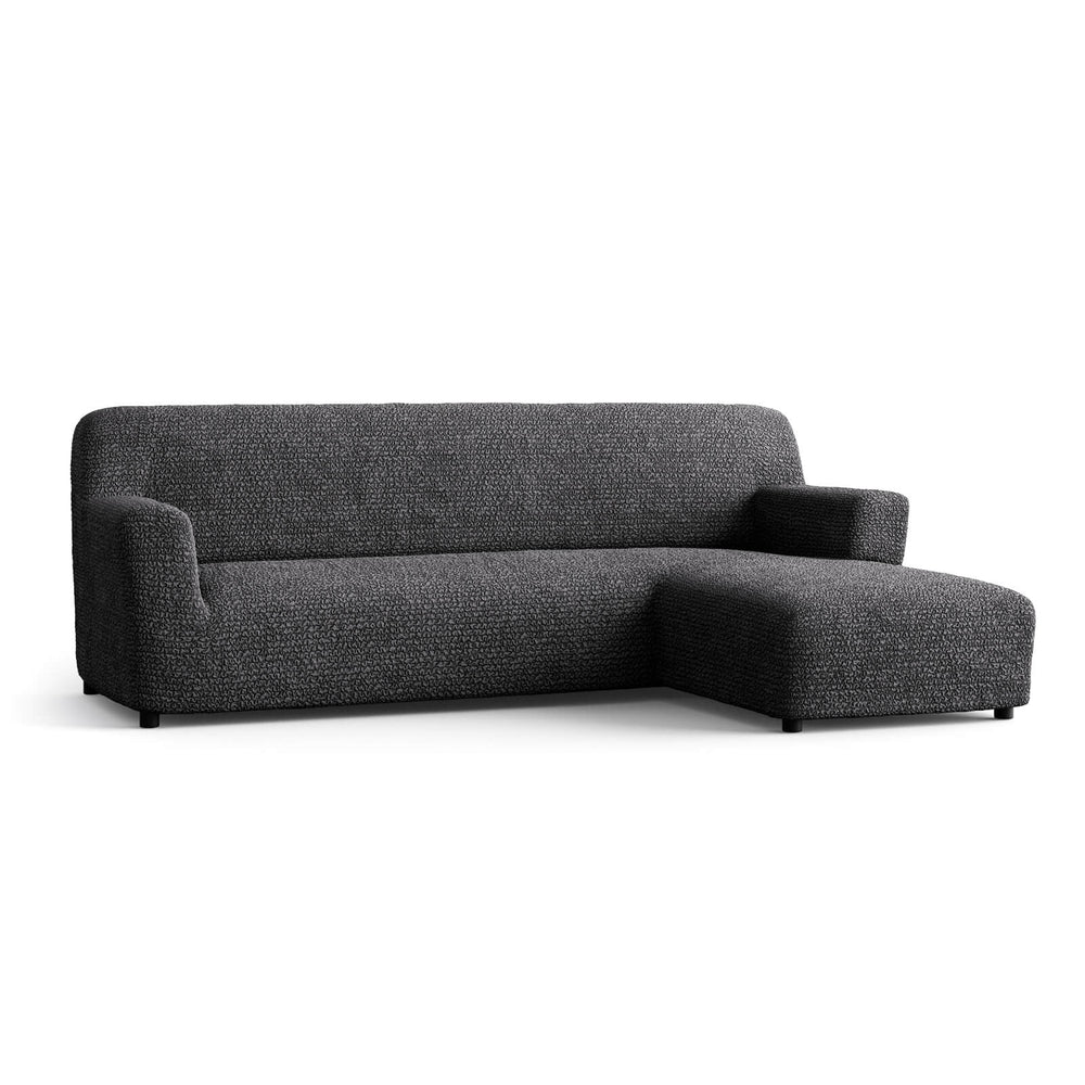 Microfibra - Funda Sofa L Derecho Charcoal