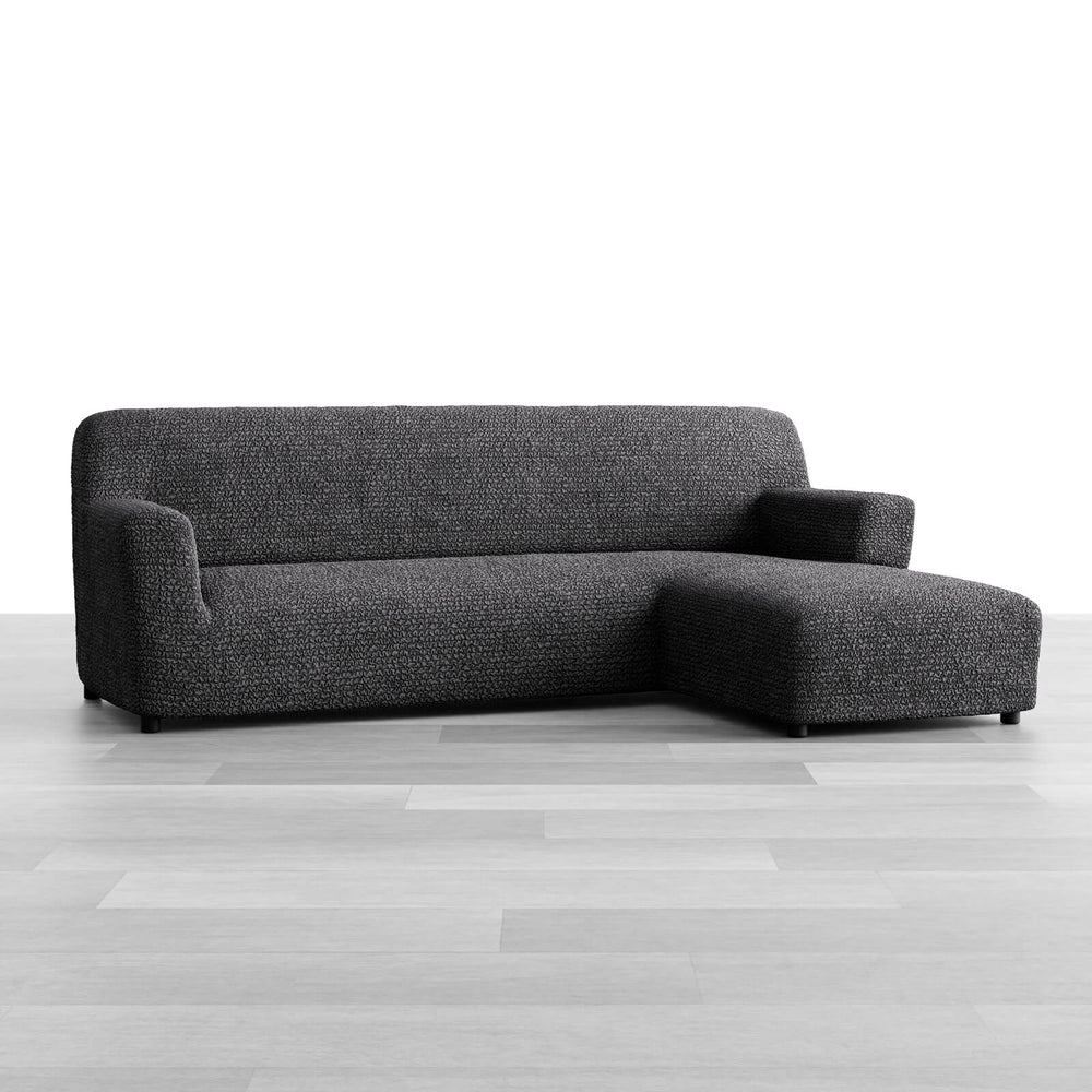 Microfibra - Funda Sofa L Derecho Charcoal