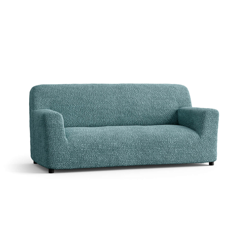 Microfibra - Funda Sofa 3 cuerpos Green Emerald
