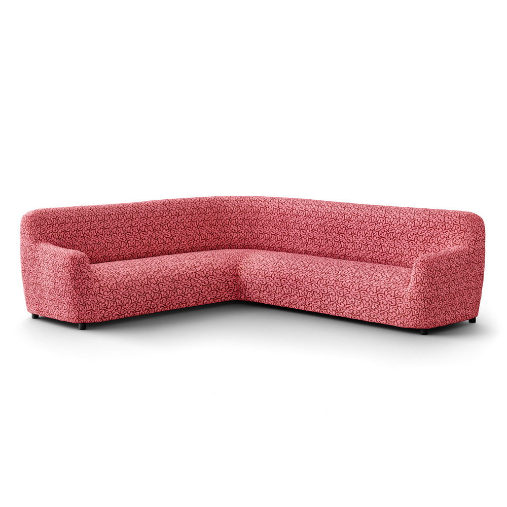 Printed Microfibra - Funda Sofa Esquinero Berry