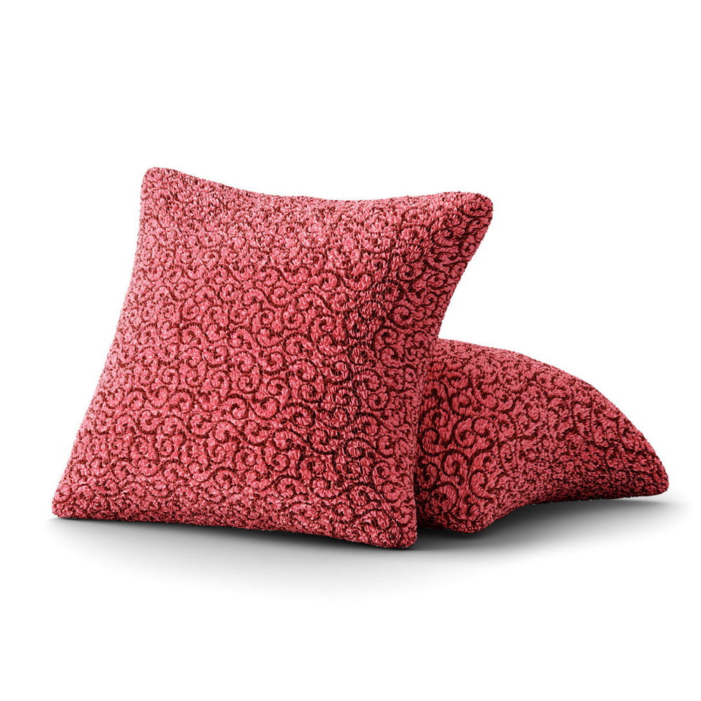 Printed Microfibra - 2 Fundas Cojines Berry