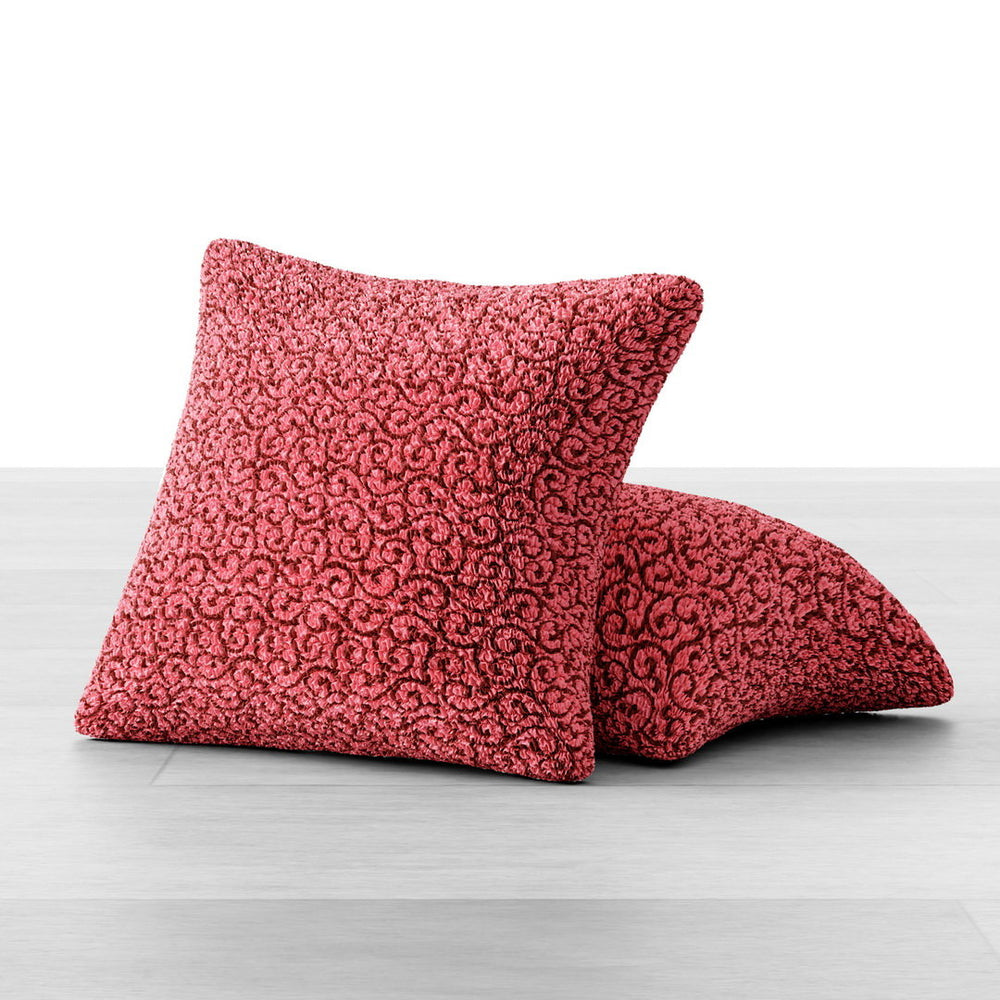 Printed Microfibra - 2 Fundas Cojines Berry