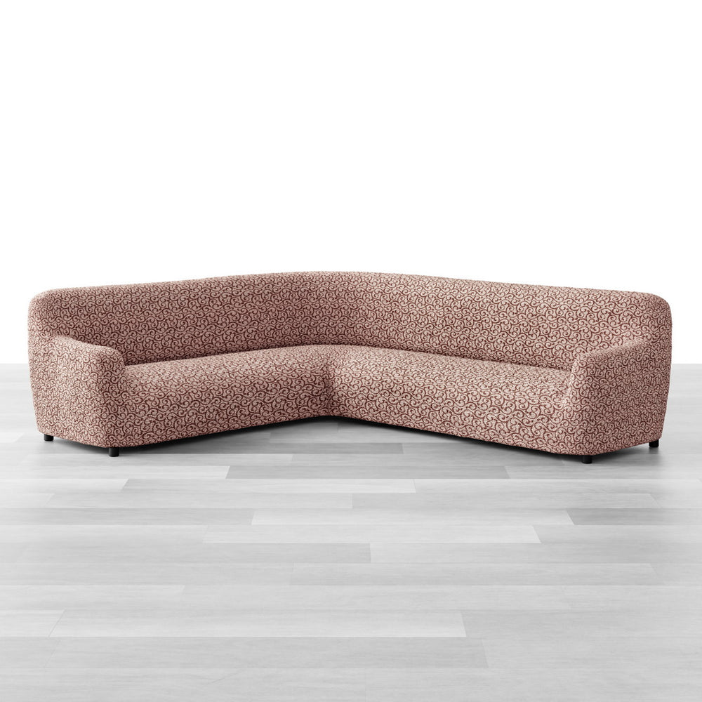 Printed Microfibra - Funda Sofa Esquinero Hazelnut