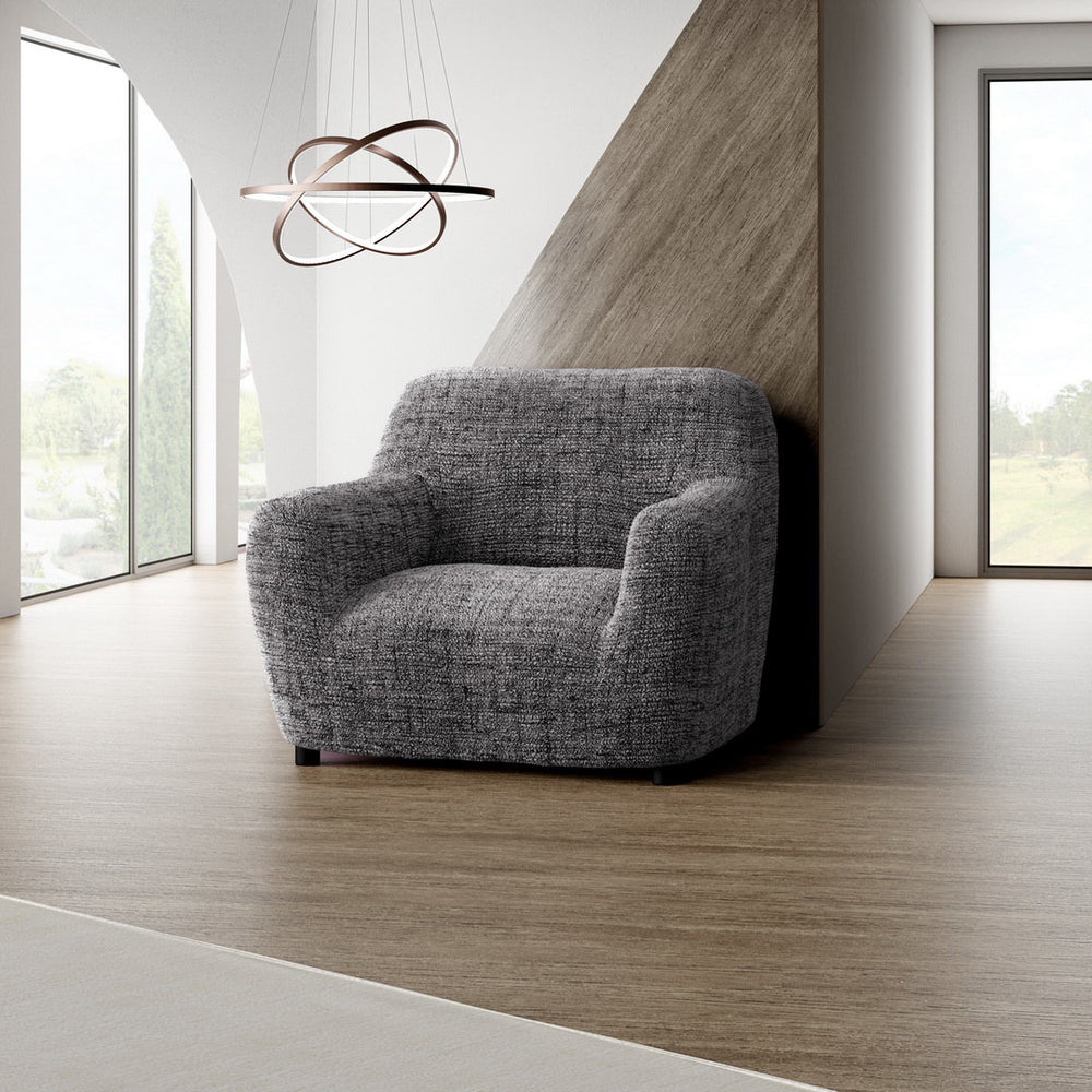 Printed Microfibra - Funda Sillon Black Pepper