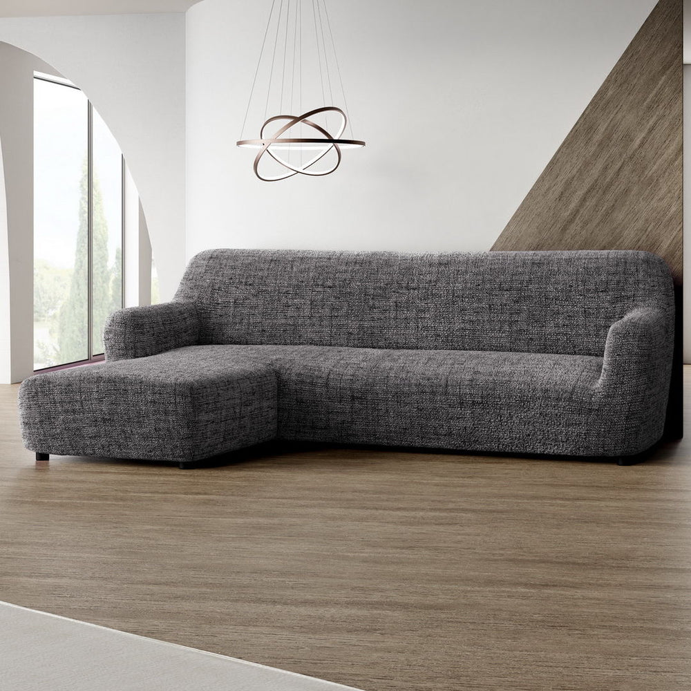 Printed Microfibra - Funda Sofa L Izquierdo Black Pepper