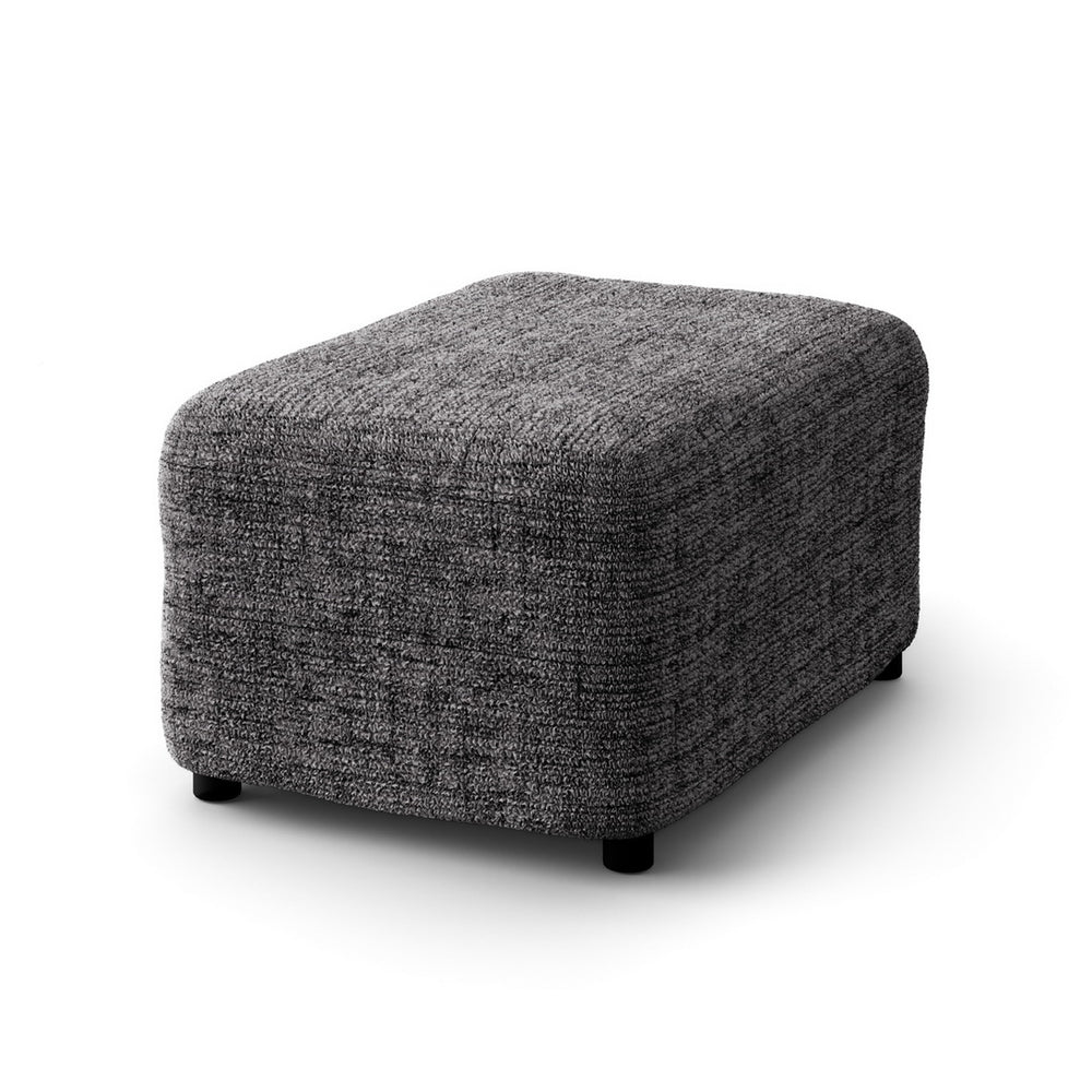 Printed Microfibra - Funda Ottomana Black Pepper