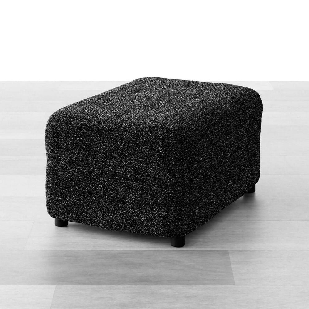 Printed Microfibra - Funda Ottomana Anthracite