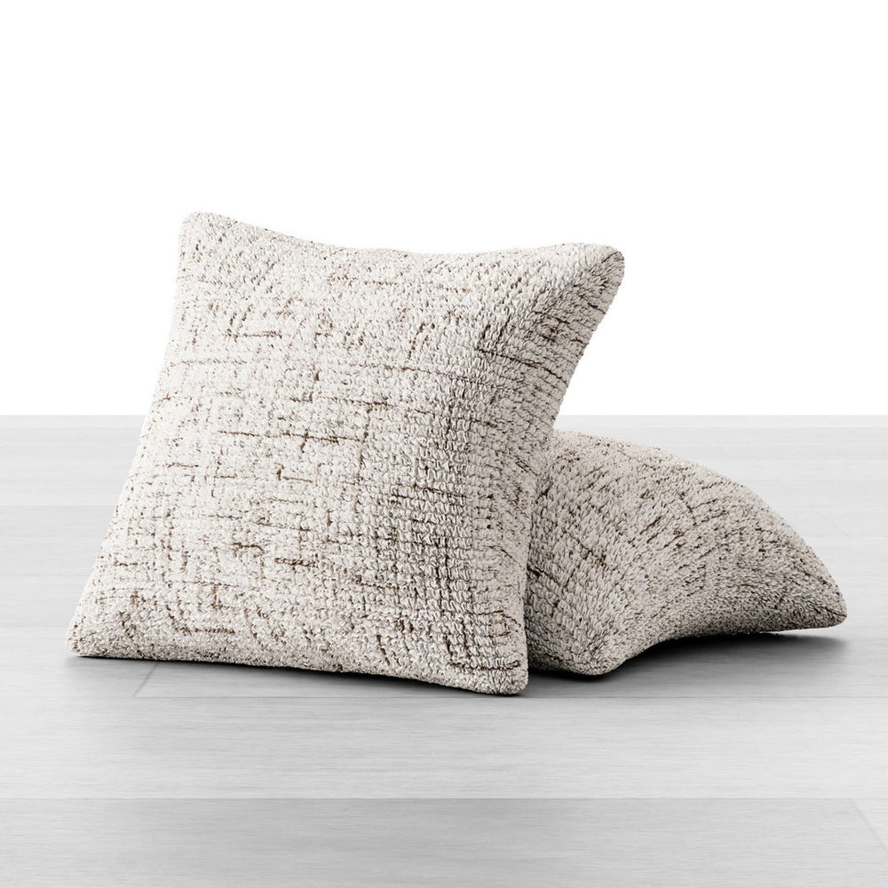 Printed Microfibra - 2 Fundas Cojines Stracciatella