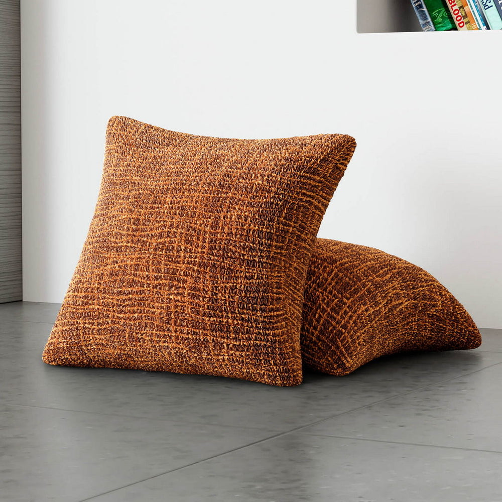 Printed Microfibra - 2 Fundas Cojines Bronze